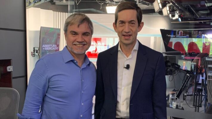 Antonio Uras e Francisco Veloso, reitor do INSEAD.