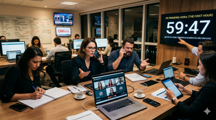 Gerenciamento de crise, protocolos e os primeiros 60 minutos