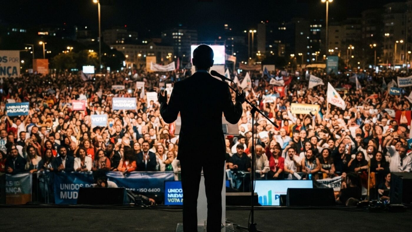 Media training melhora o desempenho de um candidato a presidente